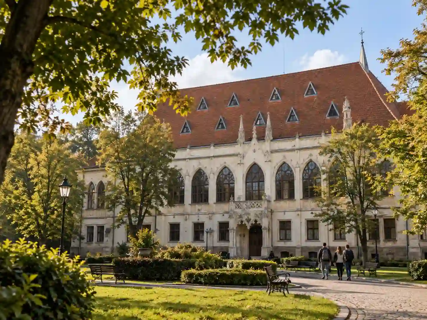 Палац Туркулів-Комелло на вул. Пекарській, історичний навчальний корпус університету